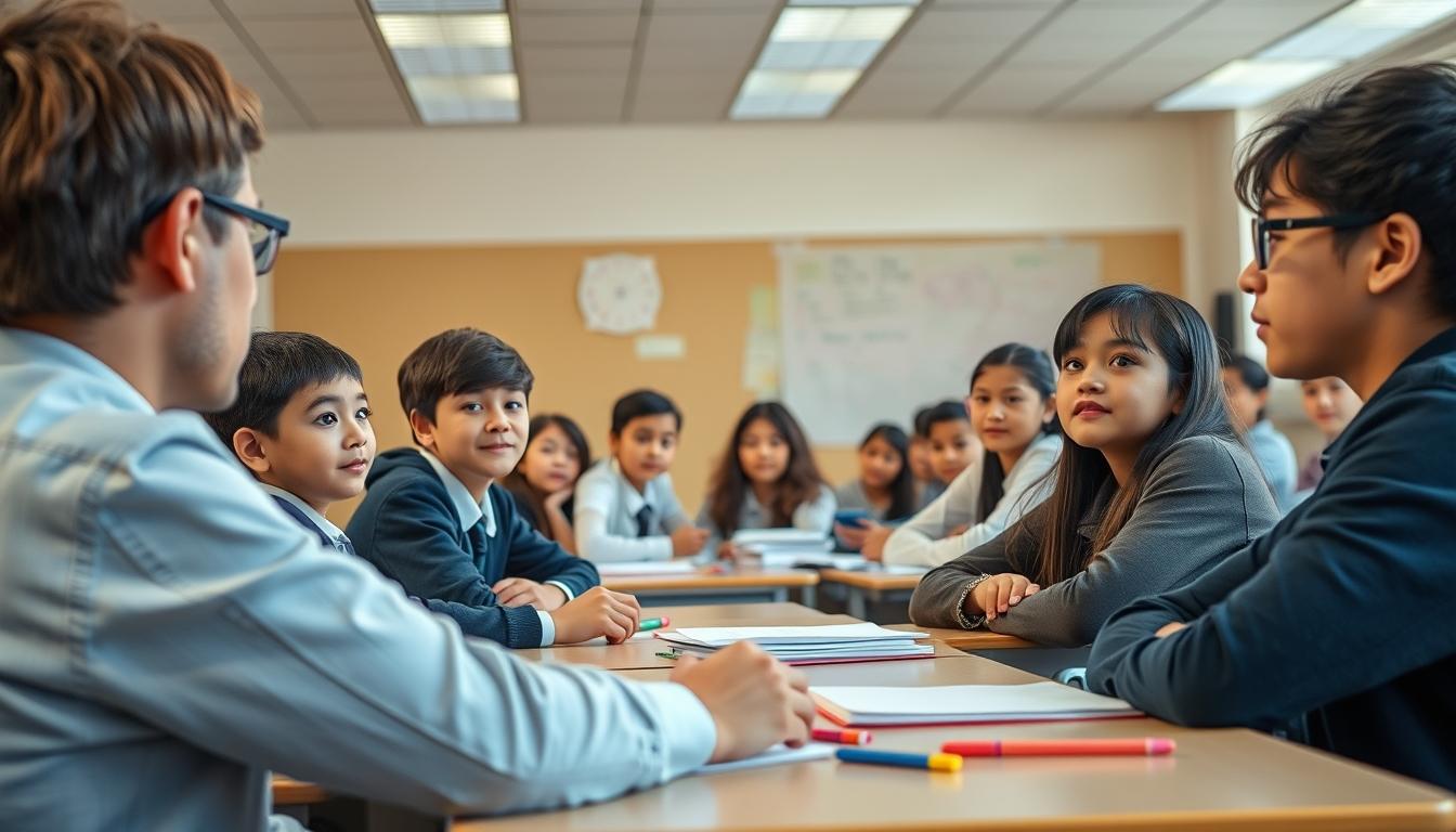 Student developing practical and academic skills