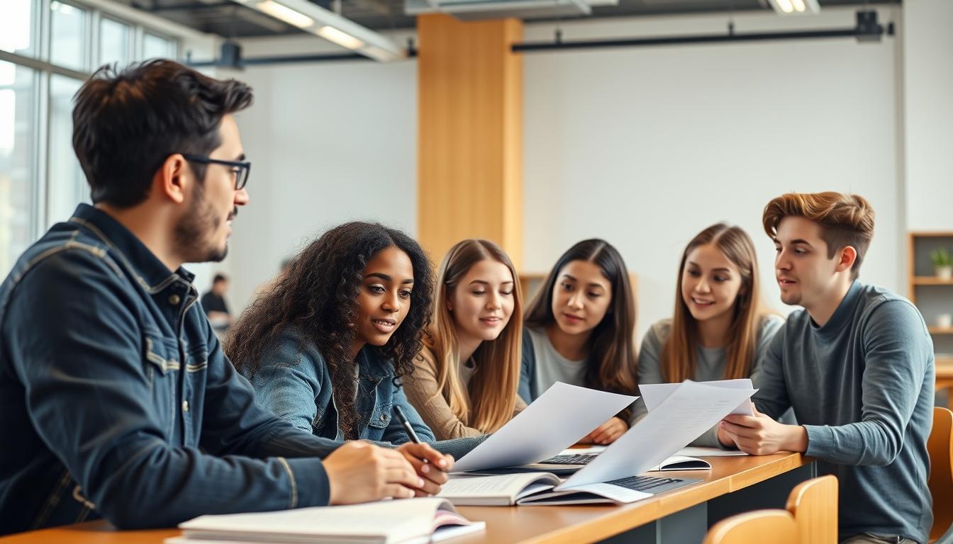 Organized study environment supporting productive learning